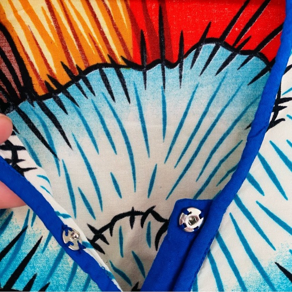 Neeru Kumar Rare India Made Absolutely Stunning Lightweight Floral Dress Medium - Picture 7 of 9